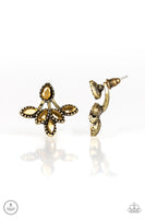 A Force To BEAM Reckoned With - Brass Earrings Paparazzi