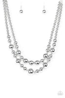 I Double Dare You - Silver Necklace Paparazzi