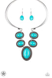 River Ride - Blue Necklace Paparazzi