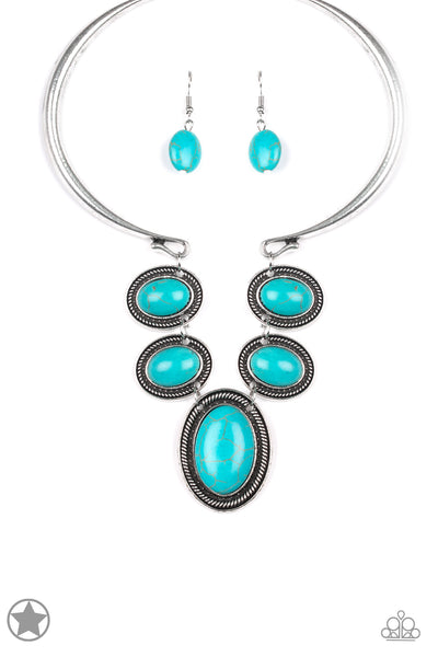 River Ride - Blue Necklace Paparazzi