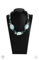 In Good Glazes - Blue Necklace Paparazzi