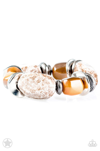 Glaze of Glory - Peach Blockbuster Bracelet Paparazzi