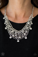 Fishing for Compliments - Silver Necklace Paparazzi