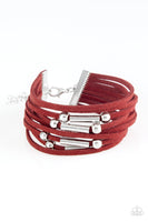 Back To BACKPACKER - Red Bracelet Paparazzi