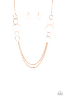 Ring In The Radiance - Copper Necklace Paparazzi