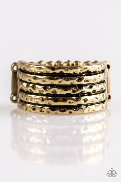 Texture Timbre - Brass Ring Paparazzi