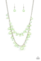 Blissfully Bridesmaid - Green Necklace Paparazzi