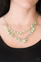 Blissfully Bridesmaid - Green Necklace Paparazzi