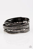 Tough Girl Glamour - Black Bracelet Paparazzi