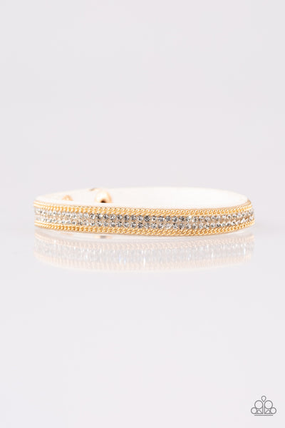 Babe Bling - White Urban Bracelet Paparazzi
