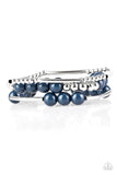 New Adventures - Blue Bracelet Paparazzi