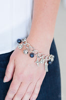 Lady Love Dove - Blue Bracelet Paparazzi