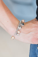 More Amour - Brown Pearl Bracelet Paparazzi