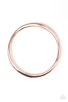 Awesomely Asymmetrical - Copper Bracelet Paparazzi