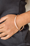 Awesomely Asymmetrical - Copper Bracelet Paparazzi