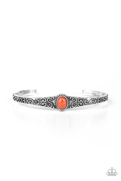 Make Your Own Path - Orange Bracelet Paparazzi