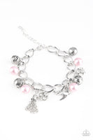 Lady Love Dove - Pink Bracelet Paparazzi