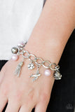 Lady Love Dove - Pink Bracelet Paparazzi