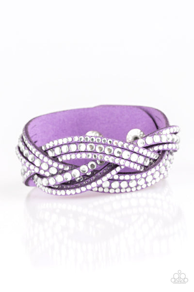 Bring On The Bling - Purple Urban Bracelet Paparazzi