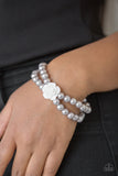 Posh and Posy - Silver Pearl Bracelet Paparazzi