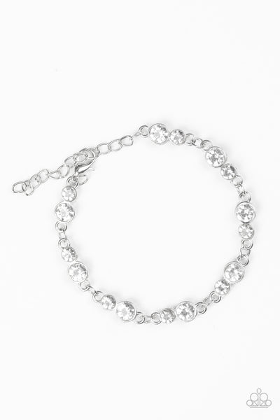 Twinkle Twinkle Little STARLET- White Bracelet Paparazzi