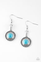 Simply Stagecoach - Blue Earrings Paparazzi