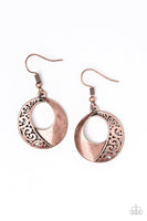 Eastside Excursionist - Copper Earrings Paparazzi