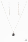 Time To Be Timeless - Black Necklace Paparazzi