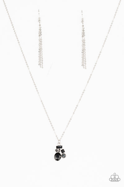 Time To Be Timeless - Black Necklace Paparazzi