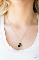 Time To Be Timeless - Black Necklace Paparazzi