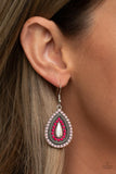 Beaded Bonanza - Pink Earrings Paparazzi