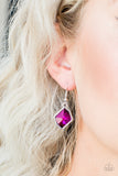 Glow It Up - Pink Earrings Paparazzi