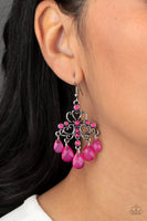 Dip It GLOW - Pink Earrings Paparazzi