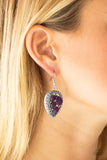 Wild Heart Wonder - Purple Earrings Paparazzi
