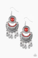 Mantra to Mantra - Red Earrings Paparazzi - Incoming