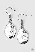 Terra Treasure - Silver Earrings Paparazzi
