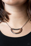 Artificial Arches - Black Necklace Paparazzi