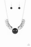 Egyptian Spell - Black Necklace Paparazzi