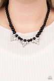 Society Socialite - Black Necklace Paparazzi