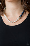 5th Avenue A-Lister - Blue Pearl Necklace