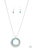 Gather Around Gorgeous - Blue Necklace Paparazzi