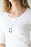 Gather Around Gorgeous - Blue Necklace Paparazzi