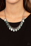 Vintage Gardens - Blue Necklace Paparazzi