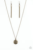 Find Joy - Brass Necklace Paparazzi