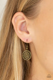 Your Own Free WHEEL - Brass Necklace Paparazzi