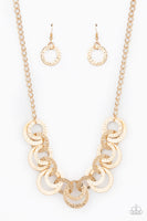 Treasure Tease - Gold Necklace Paparazzi