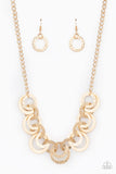 Treasure Tease - Gold Necklace Paparazzi