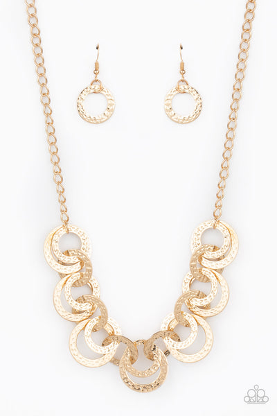 Treasure Tease - Gold Necklace Paparazzi