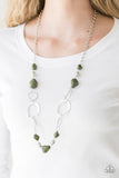 Thats TERRA-ific! - Green Necklace Paparazzi