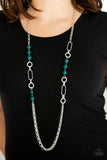 CACHE Me Out - Green Necklace Paparazzi